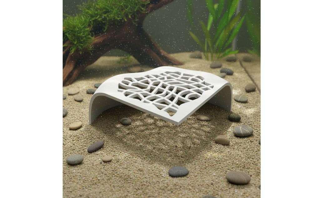 Aquarium Breeding Cave Creative Aquascaping Under-Gravel Tunnel for Aquarists