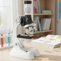 1200x Children's Microscope Crystal Clear Optics Kids Microscope Kit