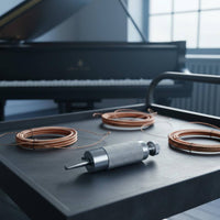 Copper Wound Piano String Good Sound Instrument Parts Rich Tone for Pianists