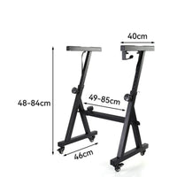 Z Frame Keyboard Stand Sturdy Z-Style Keyboard Holder Non-Slip Foam Musical Equipment for Rehearsal Room