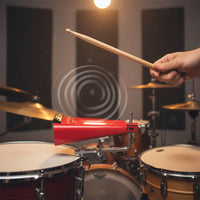 Drumset Cowbell Iron Mounted Drum Cowbell Clear Round Tone Musical Equipment for Percussionists, Concert