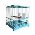 Square Finch housing Narrow Wire Spacing avian Housing reliable-latch for Indoors, Home