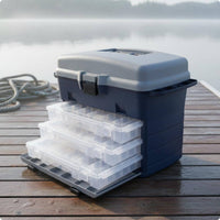 Lure Storage Box Waterproof Fishing Tackle Box Impact Resistant Outdoor Gear