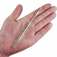 Miniature Flute Model Realistic Design Home Decor Collectible for Desk, Office