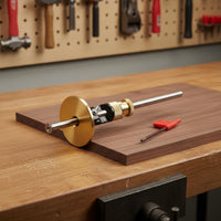 Micro Adjust Marking Gauge High Precision Wheel Marking Gauge for Woodworkers