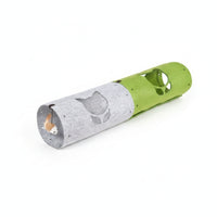 Cat Tunnel with Peek Holes Interactive Cat Play Tunnel with Toy Collapsible