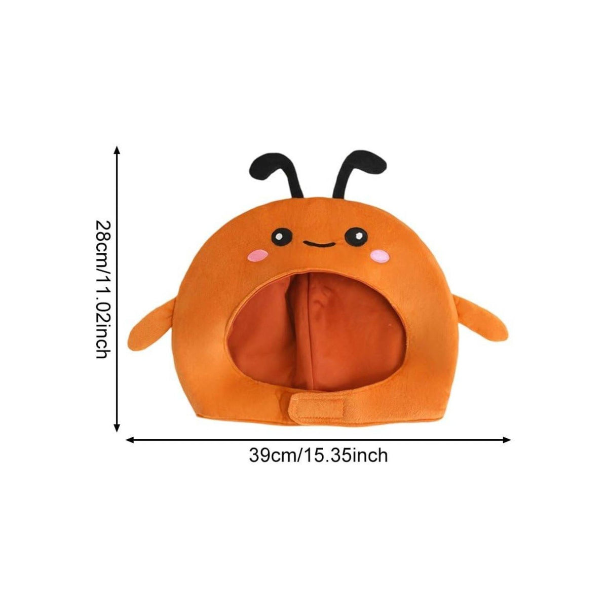Head Hat Photo Prop Cartoon Headgear Soft Textile for Stage Performances