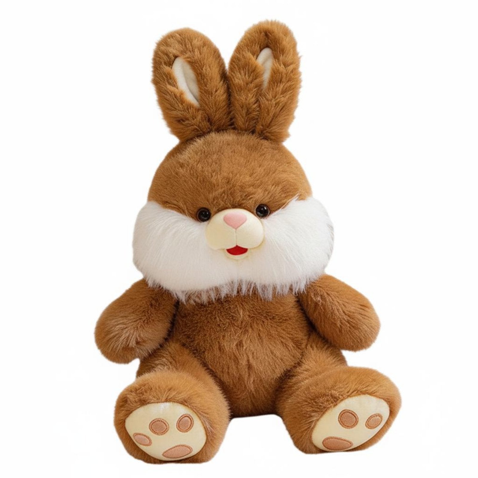 Long Ear Rabbit Plushie Cute Design Soft Rabbit Toy PP Cotton Filled for Girls
