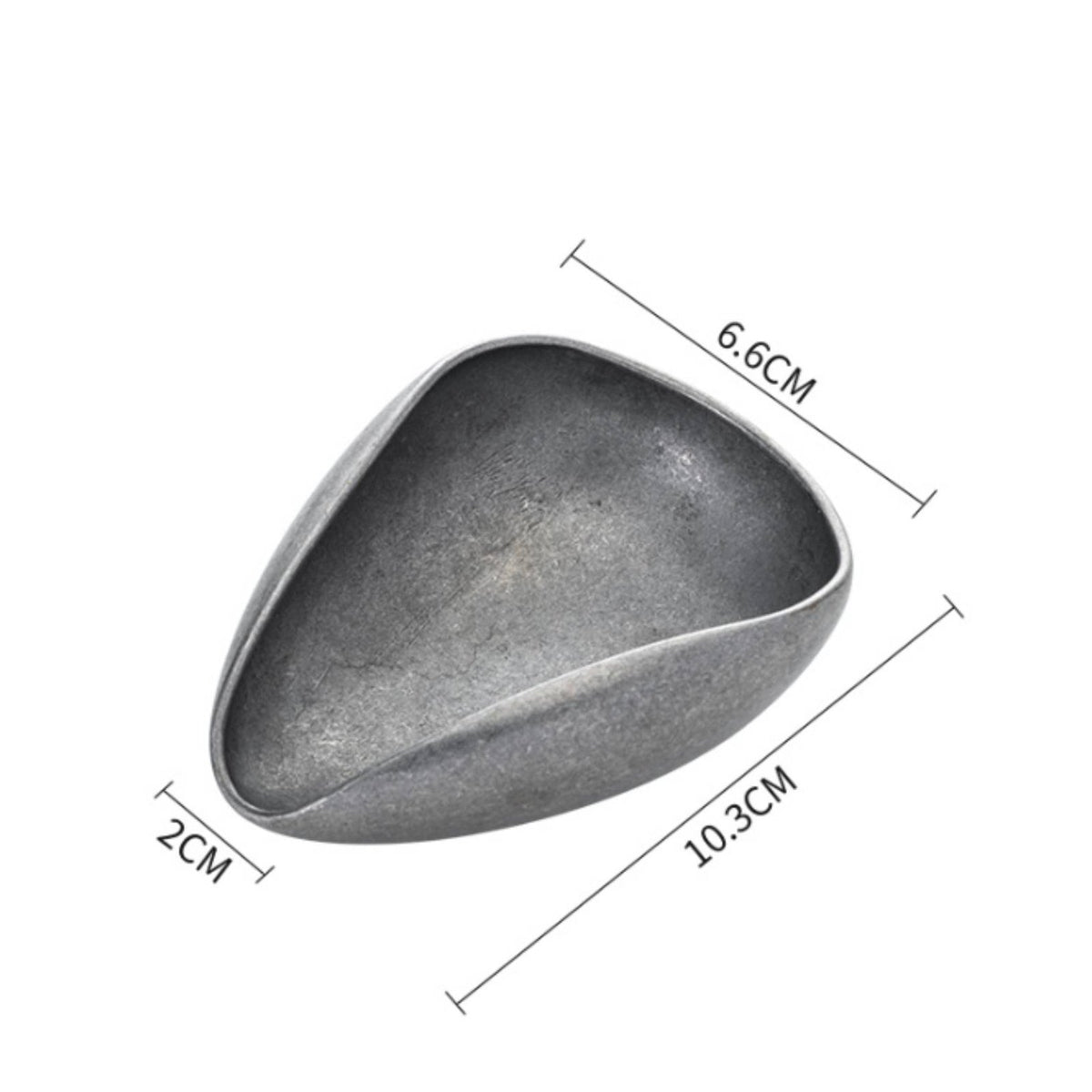Coffee Bean Dosing Tray Ergonomic Shape Coffee Bean Weighing Scoop for Baristas