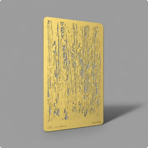 4 Pieces Wood Grain Masking Plate Assorted-Pattern Wood Texture Template