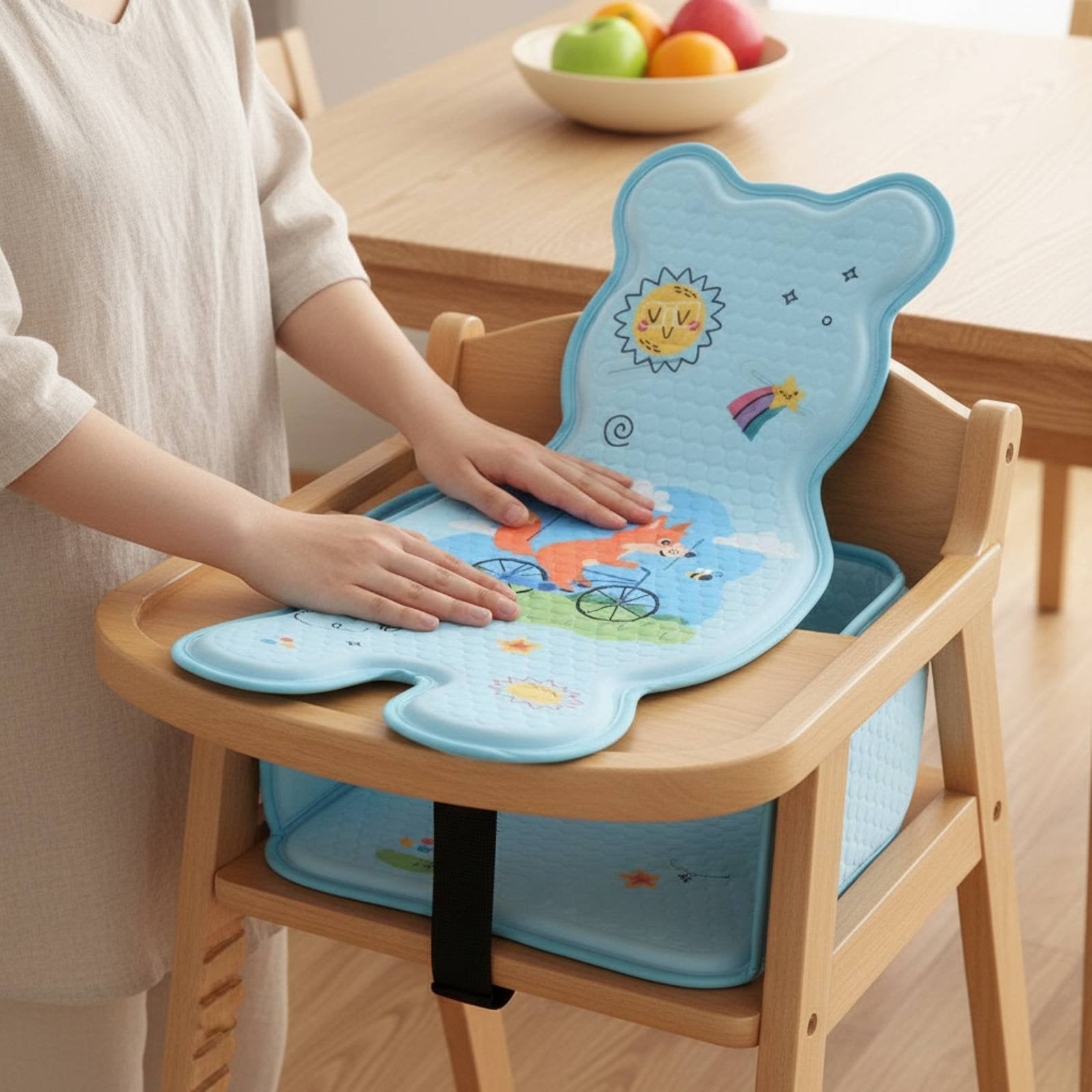 Cooling Stroller Seat Pad Easy to Clean Summer Baby Stroller Mat Soft for Babies
