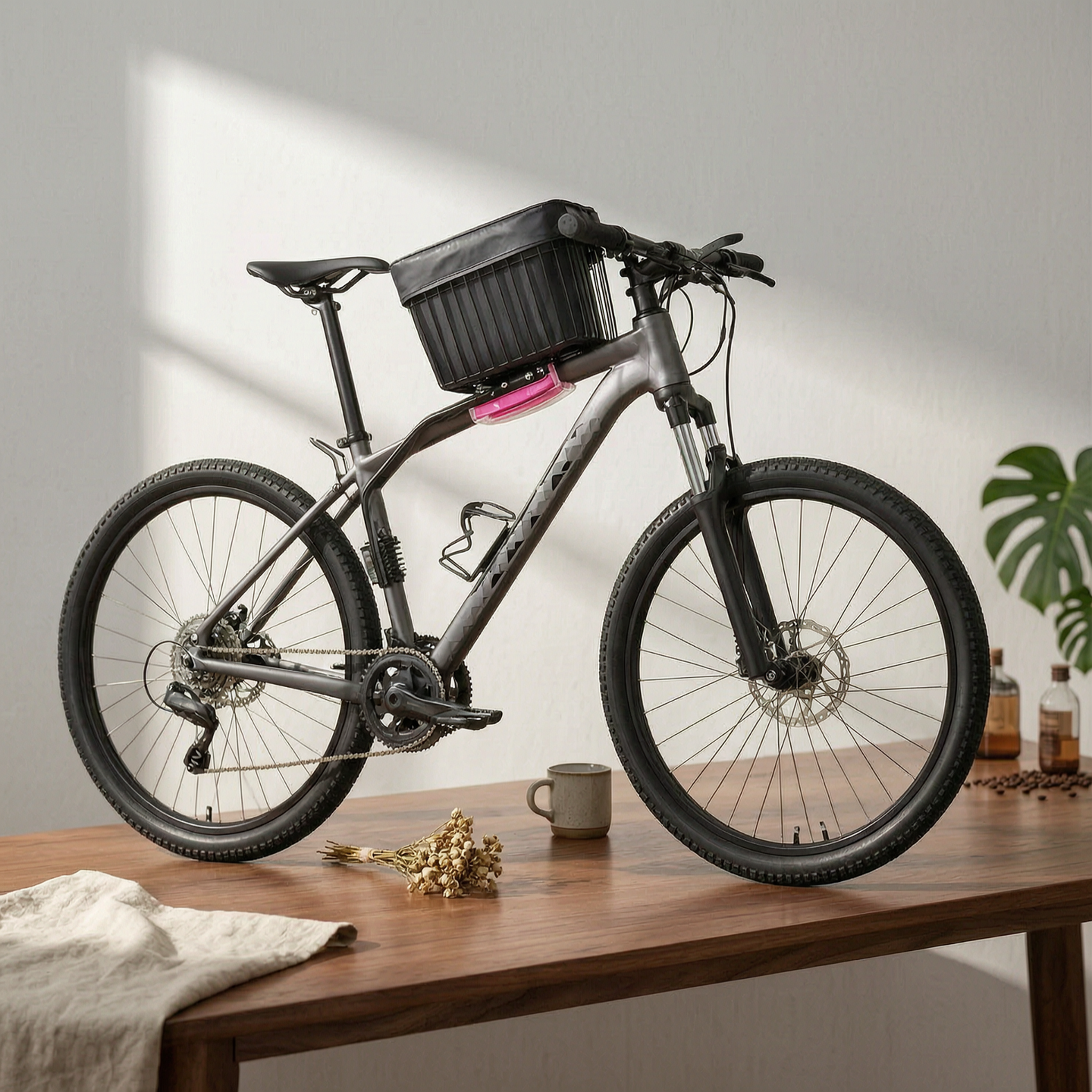 Foldable Dog Bike Basket Removable Dog Bike Basket Large Space for Outdoor Rides