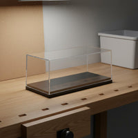 Acrylic Display Box Covering 1/87 Model Car Display Case High Crystal Clearness Collectible Accessory for Desktop