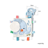Elephant Lovey Toy Long-Lasting Elephant Comfort Cloth Detachable Teether