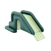 Inflatable Sliding Children's Play Slide with Guardrail Easy to Clean Activity Toy for Indoor