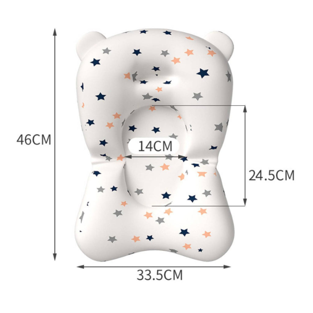 Infant Bathtub Sling Mat Anti-Slip Newborn Bath Support Pillow Quick Dry