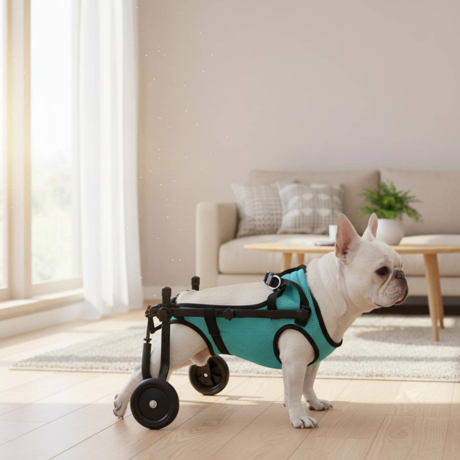 Rehabilitation Dog Wheelchair Stable Hind Leg Carrier Durable for Outdoor Walks