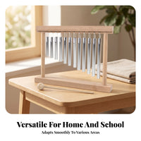 Educational Wind Chime Included Mallet Educational Music Toy Stepped Design