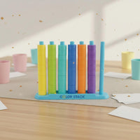 Color Matching Disc Game Plastic Sorting Toy Screenunstructured Play