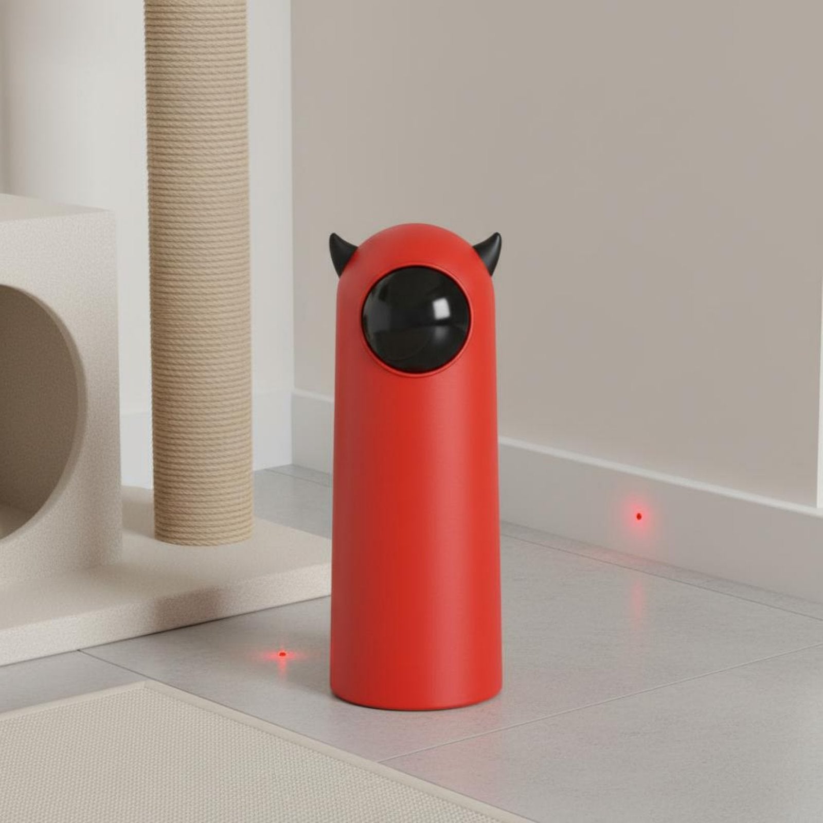 Automatic Feline Toy USB Rechargeable Smart Infrared Pet Toy Energy Saving