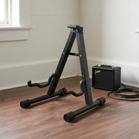Folding Guitar Stand Foldable Design Triangular Guitar Stand Non-Slip Rubber