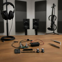 Violin Pickup with Headphone Output Sound Amplification Electric Violin Pickup Straightforward Tone Control for Practice