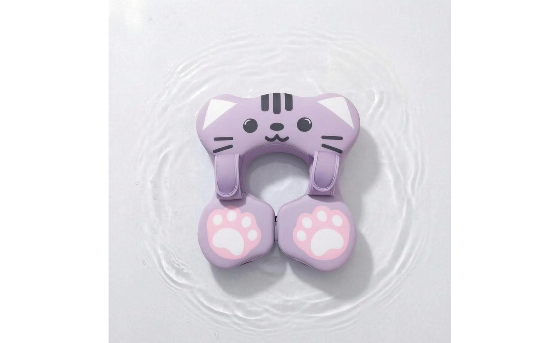 Underarm Baby Buoy Soft 3D Material Baby Swim Buoy Band Violet for Toddlers