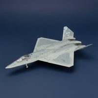YF-23 Model Plane Glue-No-Glue Low-Observable Fighter Model Easy Assembly