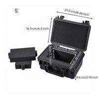 Graded Card Storage Box Shockproof Trading Card Carrying Case Foam Insert