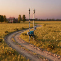 1:64 Utility Pole Model Scene Accessory for Display Shelf