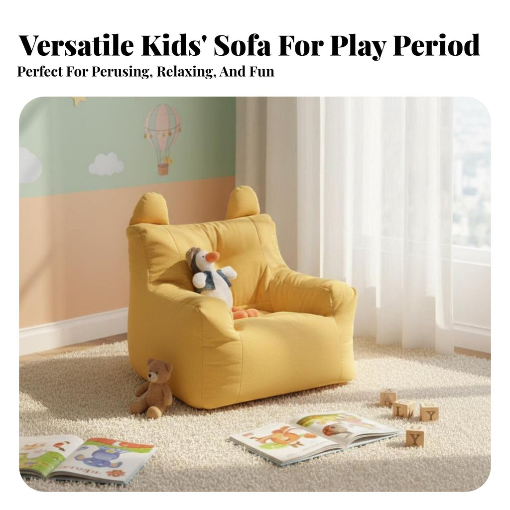 Toddler Beanbag Armchair Wear-Resistant children's Furniture for Girls, Toddlers