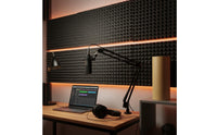 Noise Reduction Self-Adhesive Acoustic Foam Panel High Density Oval Crate Soundproofing Foam Fire Resistant Pyramid Acoustic Wall Tile for Content Creators, Musicians, Podcasters, Home Theater, Recording Studio, Rehearsal Room