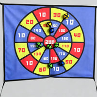Trampoline Target Game Safe Sticky Ball Target Board Interactive for Children