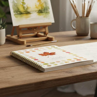 Watercolor Workbook Easy to Use Step Painting Book Gift Prepared Art Supplies Set