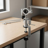 Electric Mounting Bracket Multi-Functional Rotating Drill Holder Clamp Workshop Accessory for Hobbyists, Craft Room