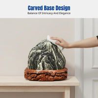 Natural Taishan Stone, Original Feng Shui Stone, Protector for Home, Indoor Outdoor Decor, Fortune Shift, Random Design