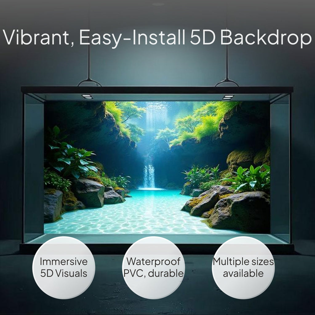 5D HD Aquatic Habitat Pressure-Sensitive Wallpaper