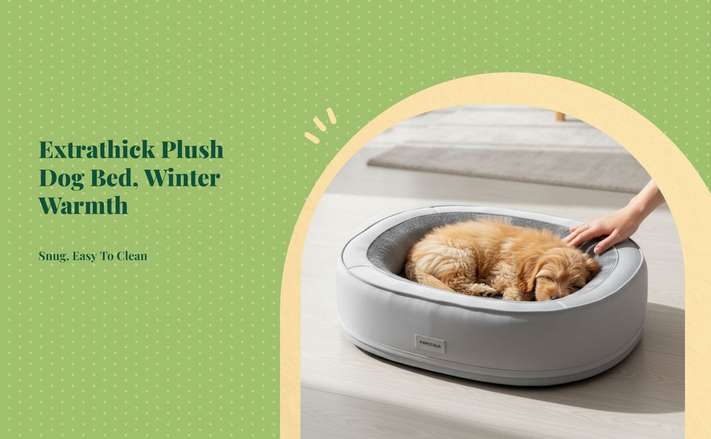 Orthopedic dog bed, thick padding