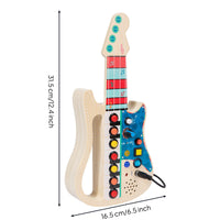 Electric Guitar Busy Board Perforated Children's Toy Fine Motor Skills
