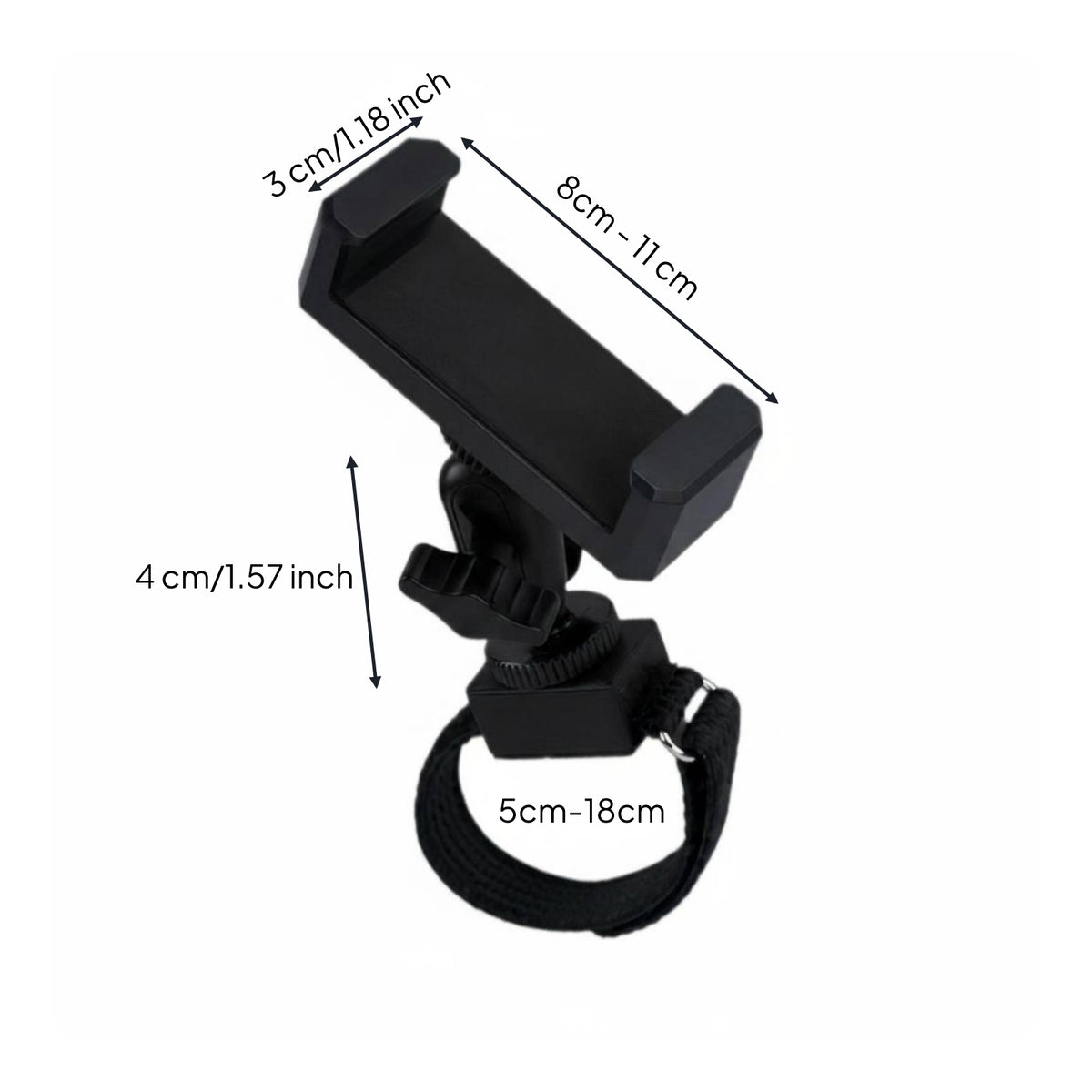 Wind Instrument Phone Holder Compatible with Many Phones Music Score Clip