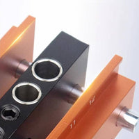 Self Centering Doweling Jig Wear-Resistant Dowel Drilling Jig for Cabinet Making