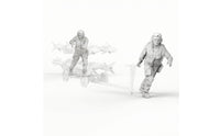 2 Pieces Target-9 Transport Dolly Operators Highly Detailed Figure Set 3D
