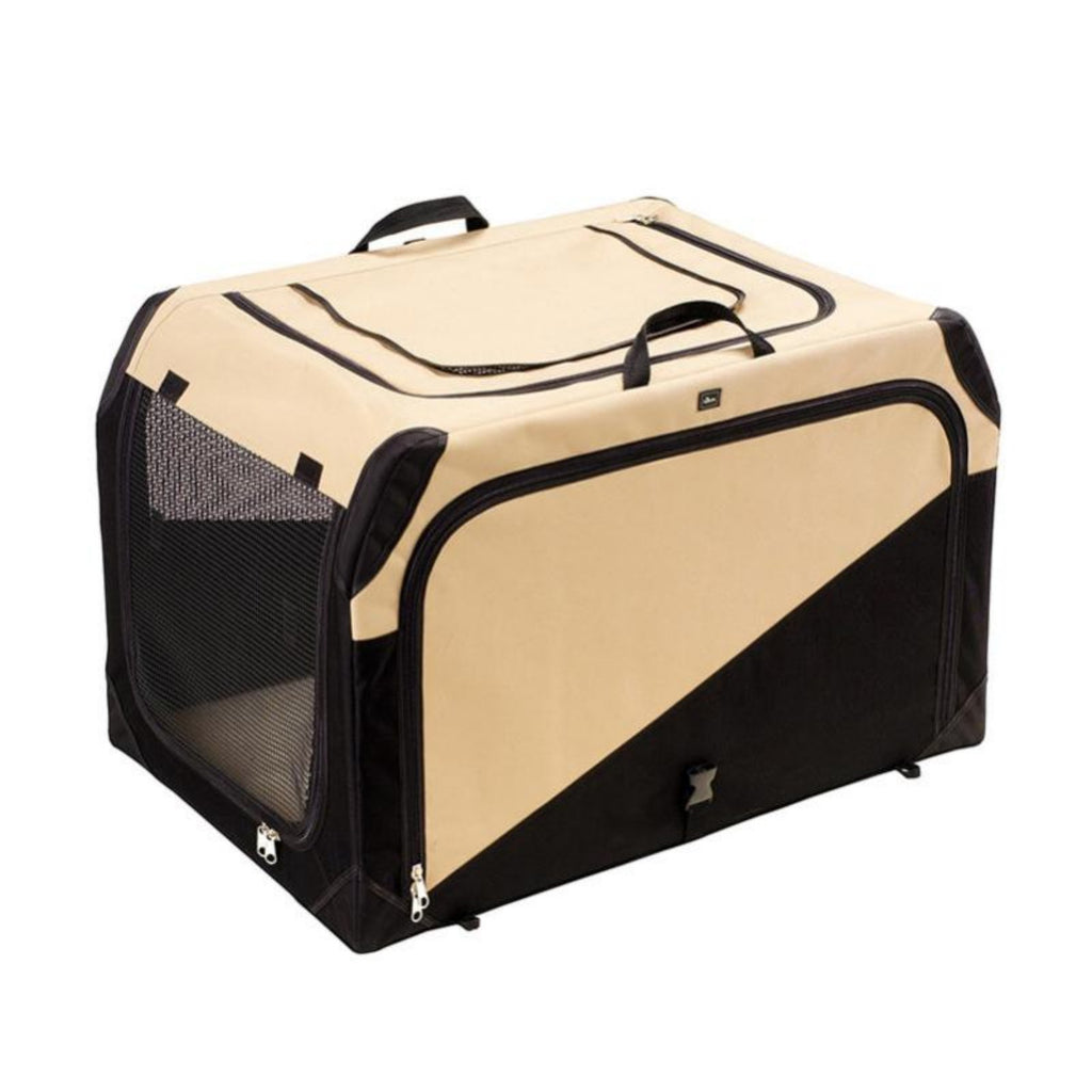Foldable Fabric Pet Crate Portable Dog Kennel Lightweight for Outdoor, Travelers
