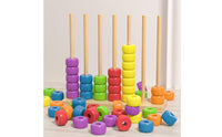 Color Sorting Toy Educational Child-Centered Counting Toy Develops Fine Movement