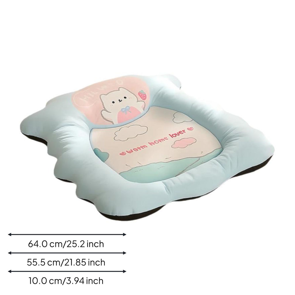 Washable non-slip dog bed mat