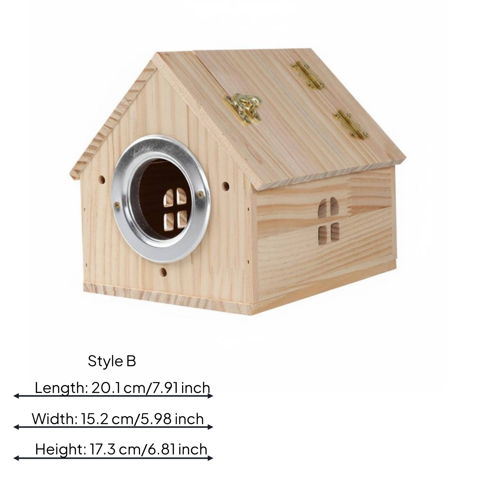 Parrot Breeding Box Warm Interior Enclosure Accessory Easy to Install