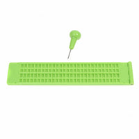 Foldable Braille Board Plastic Braille Slate and Stylus Metal Tip