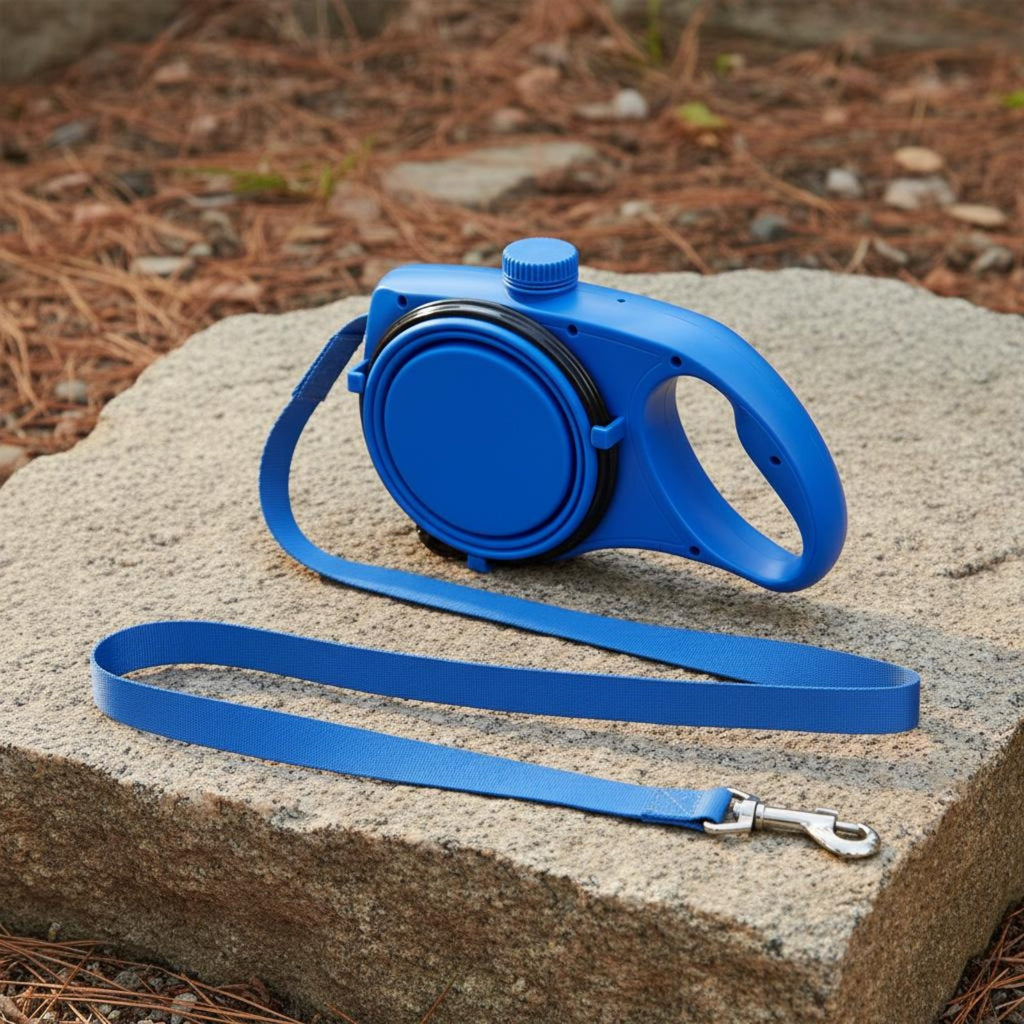Dog Bottle Leash Combo Lightweight Dog Walking Kit Gear Resistant Pet Accessory for Outdoor