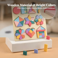 Fine Motor Skills Hand Grasping Hands-on Learning Shape Matching Board