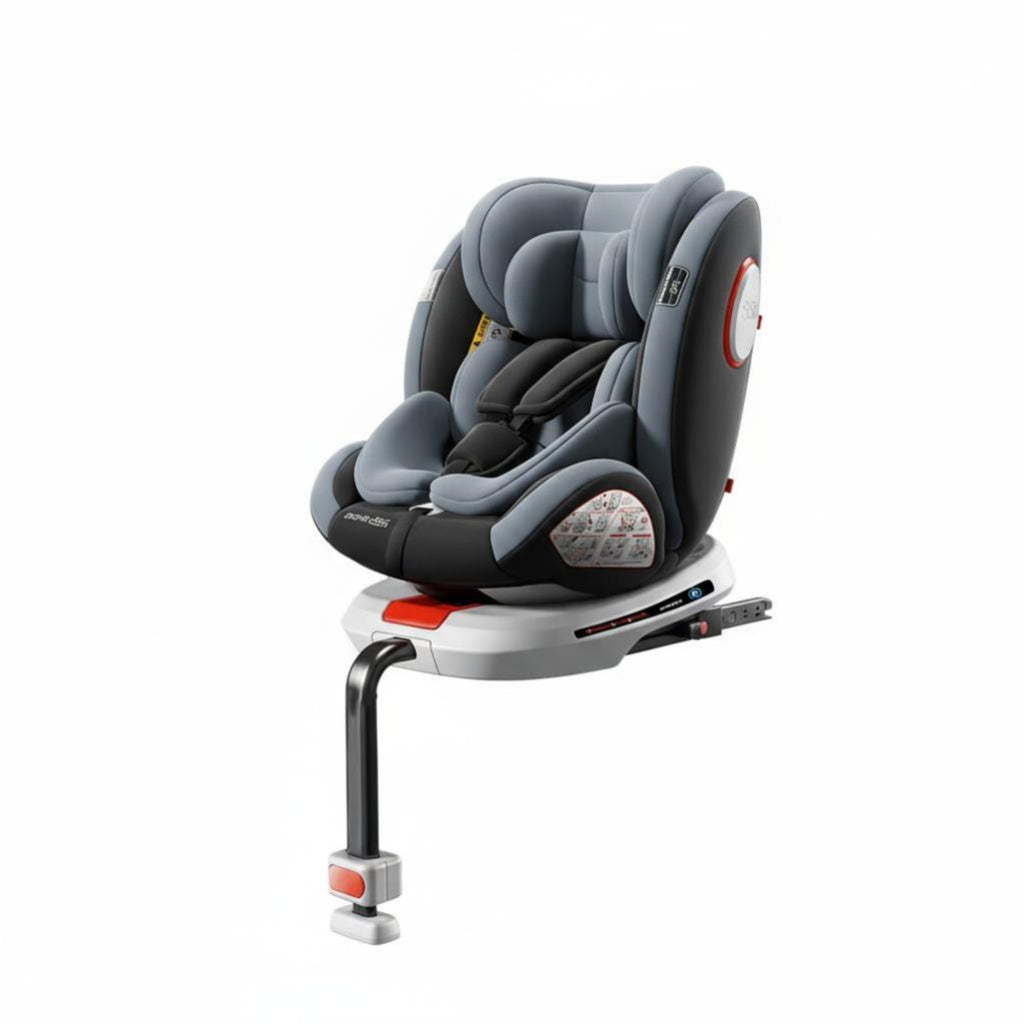 Rotating Versatile Child Seat Adjustable Recline 360 Rotating Infant Carrier Vehicle Anchor System Compatible Forward And